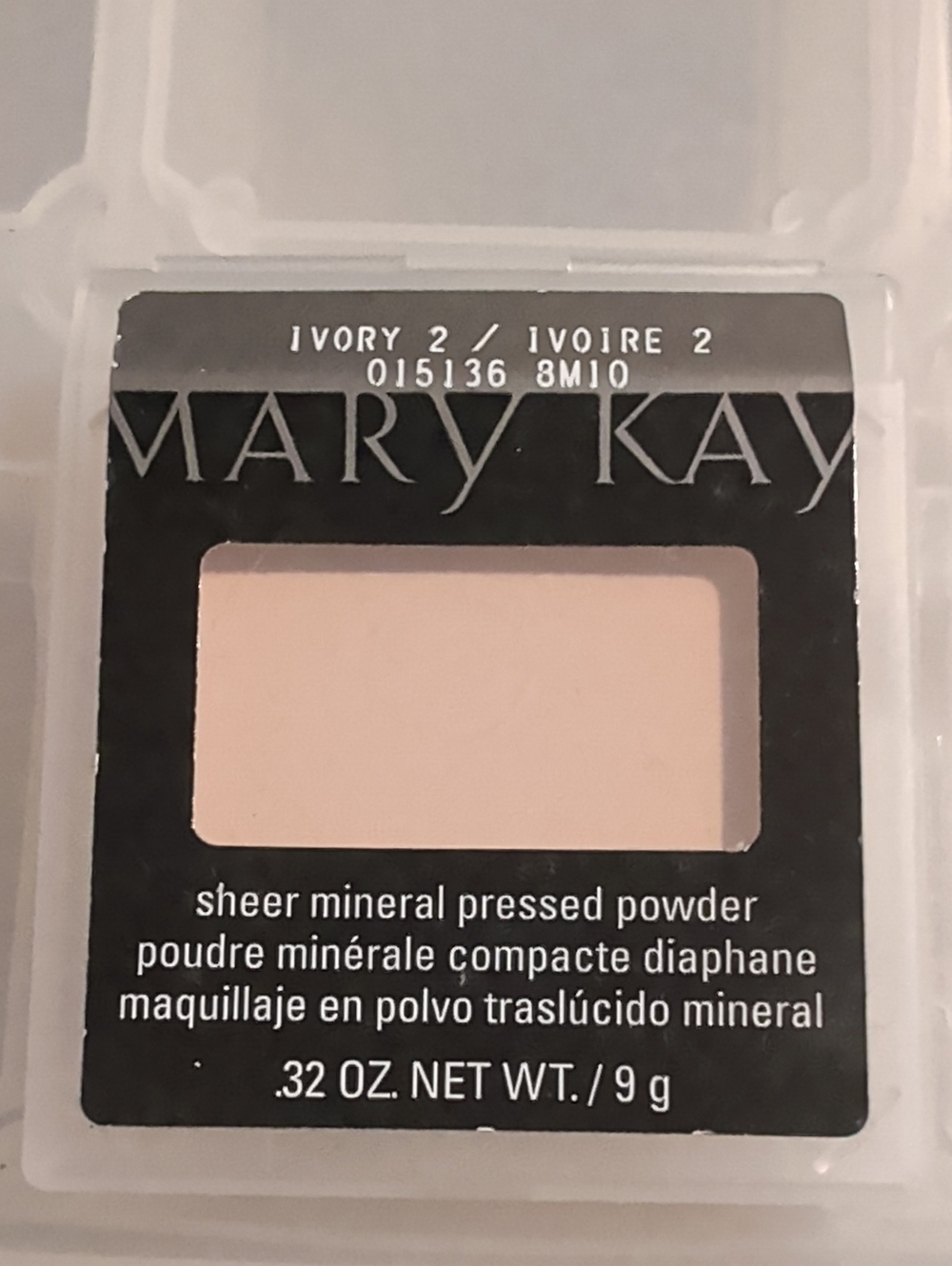 Mary Kay Sheer Mineral Pressed Powder - Light Ivory Pink Tone
